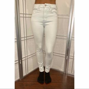 Blue Wash High Waist Super Stretch Skinny Jean